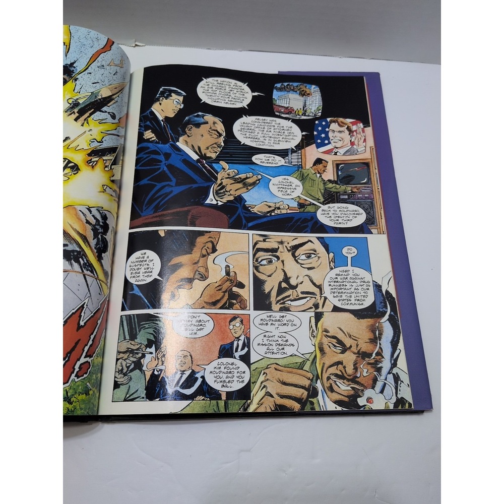 Marvel Graphic Novel Punisher Intruder HARDCOVER 1st print (wrapped) 1989 g975 - Picture 7 of 7
